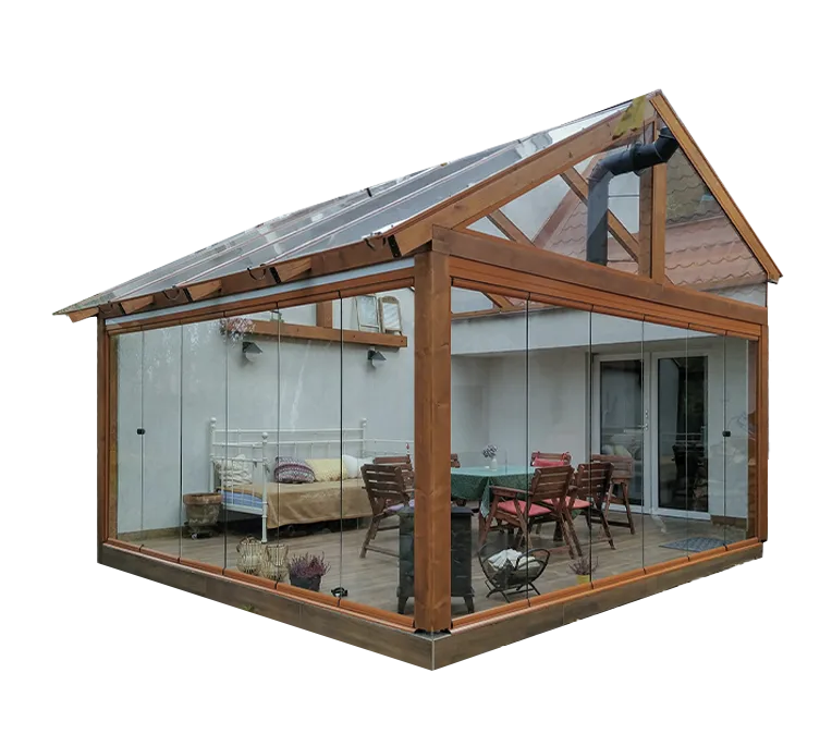 Terrasseinnglassing